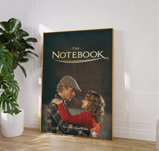 The Notebook Poster, Retro Movie Poster, Vintage Poster, Gift for Her, Wall Art, Romantic Film Poster, Ryan Gosling, Rachel McAdams 1892545293