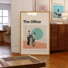 The Office - Movie poster, retro, mid century modern, vintage art print, minimalist 1194209839 4999