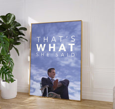 The Office Poster, TV Series Wall Art, Michael Scott, Retro Vintage Print 1890236382