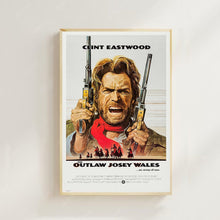 The Outlaw Josey Wales Movie Poster Clint Eastwood Canvas Art Print,Room decor,Wall Art,Poster Gift 1636887299