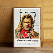 The Outlaw Josey Wales Movie Poster Clint Eastwood Canvas Art Print,Room decor,Wall Art,Poster Gift 1636887299