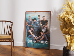 The Outsiders Poster, Retro Movie, Vintage Film, Matt Dillon, Ralph Macchio, Printable Wall Art 4312111167