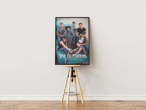 The Outsiders Poster, Retro Movie, Vintage Film, Matt Dillon, Ralph Macchio, Printable Wall Art 4312111167