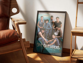 The Outsiders Poster, Retro Movie, Vintage Film, Matt Dillon, Ralph Macchio, Printable Wall Art 4312111167