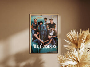 The Outsiders Poster, Retro Movie, Vintage Film, Matt Dillon, Ralph Macchio, Printable Wall Art 4312111167