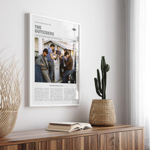 The Outsiders, Francis Ford Coppola, Retro Movie Poster, Custom Movie Poster Print 4421169194