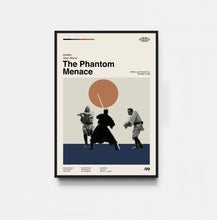 The Phantom Menace  - Star Wars Poster, Star Wars Print, Tv Series Poster, Midcentury Art, Minimalist Art, Retro Poster, Vintage Poster 1809598637