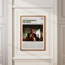 The Phantom of the Opera, Joel Schumacher, Retro Movie Poster, Custom Movie Poster Print 4421165677