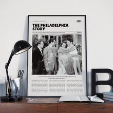 The Philadelphia Story, George Cukor, Retro Movie Poster, Custom Movie Poster Print 4421166107