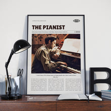 The Pianist, Roman Polanski, Retro Movie Poster, Custom Movie Poster 4421168850
