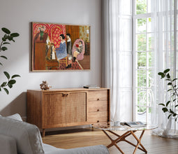 The Piano Lesson by Henri Matisse Poster, Henri Matisse Exhibition Print, Henri Matisse wall art, Contemporary Print, Mid Century Modern 1422117474