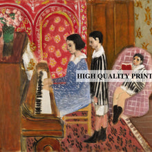The Piano Lesson by Henri Matisse Poster, Henri Matisse Exhibition Print, Henri Matisse wall art, Contemporary Print, Mid Century Modern 1422117474