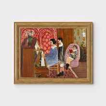 The Piano Lesson by Henri Matisse Poster, Henri Matisse Exhibition Print, Henri Matisse wall art, Contemporary Print, Mid Century Modern 1422117474