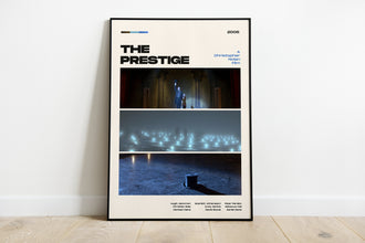 The Prestige Movie Poster, Modern Movie Poster Print, The Prestige Poster Wall Decor, DIGITAL FILES, Christopher Nolan 1418984222