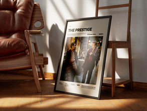 The Prestige Poster, Christian Bale and Hugh Jackman Poster, Christopher Nolan Film The Prestige Print, Cult Movie Decor, Film Wall Art 4309079091