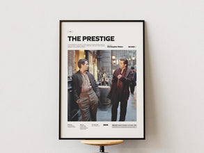 The Prestige Poster, Christian Bale and Hugh Jackman Poster, Christopher Nolan Film The Prestige Print, Cult Movie Decor, Film Wall Art 4309079091