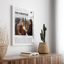 The Prestige, Christopher Nolan, Retro Movie Poster, Custom Movie Poster 4421172922