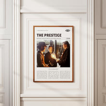 The Prestige, Christopher Nolan, Retro Movie Poster, Custom Movie Poster 4421172922