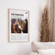 The Prestige, Christopher Nolan, Retro Movie Poster, Custom Movie Poster 4421172922