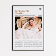 The Princess Diaries, Garry Marshall, Retro Movie Poster, Custom Movie Poster Print 4421167319