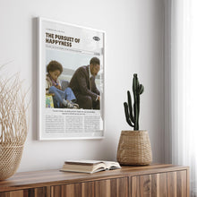 The Pursuit of Happyness, Gabriele Muccino, Retro Movie Poster, Custom Movie Poster 4421168421