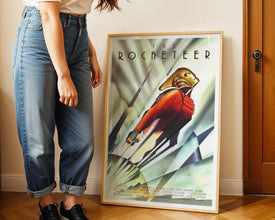 The Rocketeer Movie Poster 1991 Sci-Fi Adventure Film (Digital Download) 642347850
