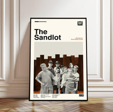 The Sandlot Movie Poster - Mid-Century Modern Minimalist Print 4379580049