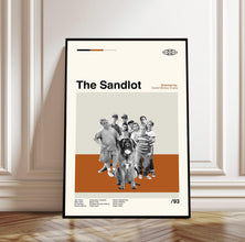 The Sandlot Movie Poster - Midcentury Modern Minimalist Print 4372852968