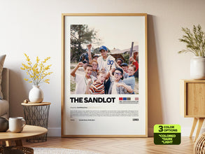 The Sandlot Movie Poster, 90s Baseball Film Art ,Digital Download and Physical Print 4385611053