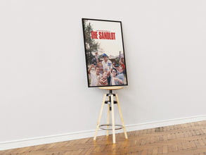 The Sandlot Poster, Retro Movie Poster, Vintage Poster, Gift for Him, Gift Idea,  David Mickey Evans, Benjamin Franklin Rodriguez, Wall Art 4325318714