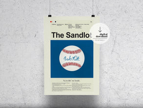 The Sandlot  Minimalist Movie Poster 1455256807