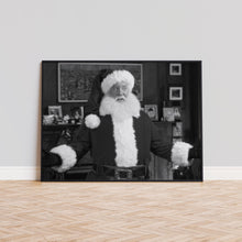 The Santa Clause Poster, Christmas Movie Black and White Wall Art, Vintage Print, Photography Prints, Museum Quality Photo Art Print 1810587996