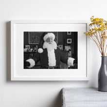 The Santa Clause Poster, Christmas Movie Black and White Wall Art, Vintage Print, Photography Prints, Museum Quality Photo Art Print 1810587996