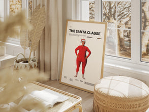 The Santa Clause Poster, Christmas Movie Poster, Tim Allen Poster, Judge Reinhold Starring Film The Santa Clause Print, Christmas Gift Idea 4340471492