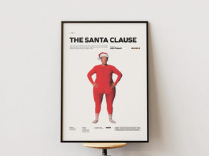 The Santa Clause Poster, Christmas Movie Poster, Tim Allen Poster, Judge Reinhold Starring Film The Santa Clause Print, Christmas Gift Idea 4340471492