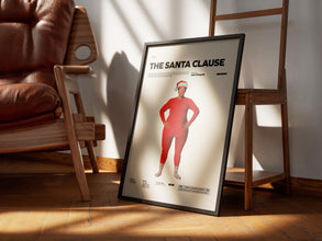 The Santa Clause Poster, Christmas Movie Poster, Tim Allen Poster, Judge Reinhold Starring Film The Santa Clause Print, Christmas Gift Idea 4340471492