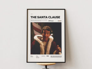 The Santa Clause Poster, Tim Allen and Judge Reinhold Starring Film The Santa Clause Print, Christmas Movie Poster, Christmas Gift Idea 4336899806