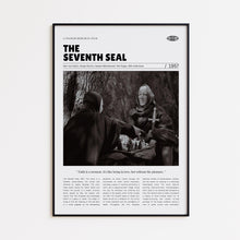 The Seventh Seal, Ingmar Bergman, Retro Movie Poster, Custom Movie Poster Print 4421165403
