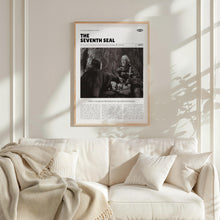 The Seventh Seal, Ingmar Bergman, Retro Movie Poster, Custom Movie Poster Print 4421165403