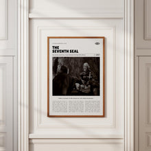 The Seventh Seal, Ingmar Bergman, Retro Movie Poster, Custom Movie Poster Print 4421165403