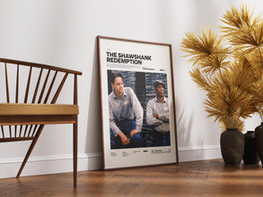 The Shawshank Redemption Movie Poster, Alternative Movie Poster, Andy Dufresne's Poster, Movie Poster Collage for Cinema Lovers 1862264740