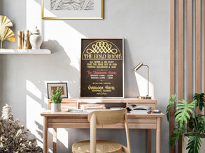 The Shining Movie Poster Overlook Hotel Gold Room Retro Kitchen Bar Sign Decor Wall Art Print Gift 1159080526 9365