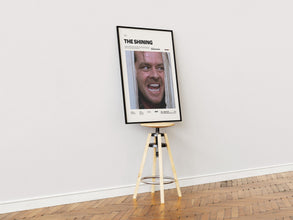 The Shining Poster, Jack Nicholson Poster in The Shining, Stanley Kubrick Film Print, Cinematic Wall Decor, Movie Wall Art, Horror Movie Art 4311216793