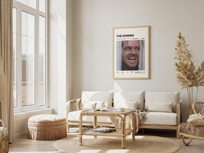 The Shining Poster, Jack Nicholson Poster in The Shining, Stanley Kubrick Film Print, Cinematic Wall Decor, Movie Wall Art, Horror Movie Art 4311216793