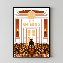 The Shining Poster, Stephen King Wall Art, Kubrick Movie Print, Horror Book Cover