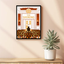 The Shining Poster, Stephen King Wall Art, Kubrick Movie Print, Horror Book Cover