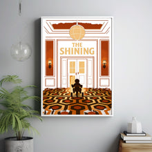 The Shining Poster, Stephen King Wall Art, Kubrick Movie Print, Horror Book Cover