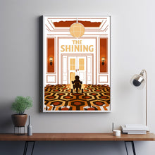 The Shining Poster, Stephen King Wall Art, Kubrick Movie Print, Horror Book Cover