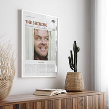 The Shining, Stanley Kubrick, Retro Movie Poster, Custom Movie Poster 4421167875