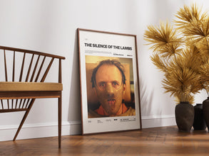 The Silence of the Lambs Poster, Anthony Hopkins as Hannibal Lecter Poster, Alternative The Silence of the Lambs Print, Movie Wall Art Idea 4304956205